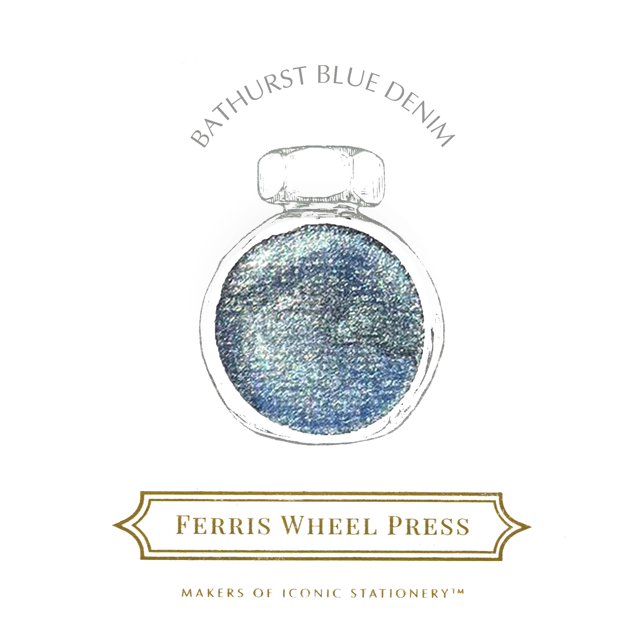 Ferris Wheel Press Bathurst Blue Denim finns i lager hos Anno1919 i Sverige